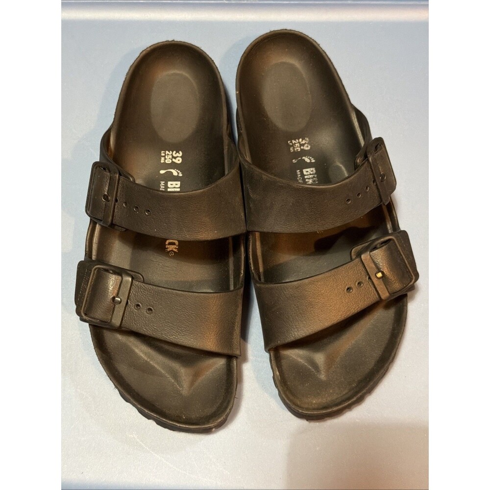 Birkenstock Black Rubber Size EU 39 (US Women’s 8-8.5)